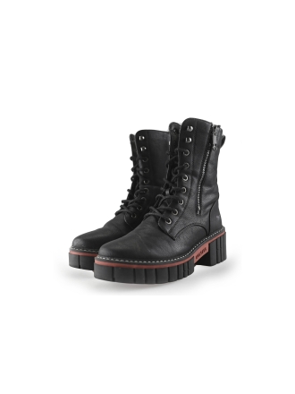 Mustang Schnürstiefel Schwarz 248966
