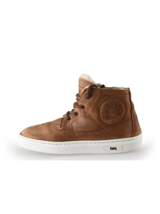 Keq Schnürschuhe Cognac 249007