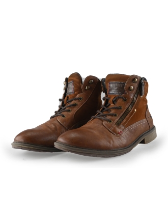 Mustang Schnürschuhe Cognac 249049