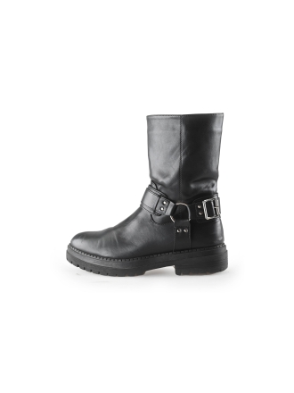 Poelman Bikerstiefel Schwarz 249058