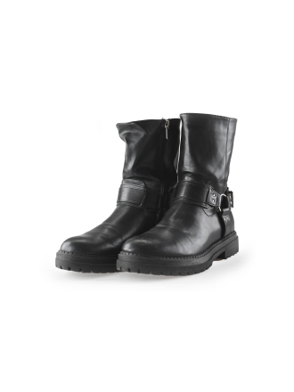 Poelman Bikerstiefel Schwarz 249058