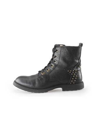 Ikke Schnürstiefel Schwarz 249067