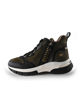 Mustang Hohe Sneaker Grün 249091