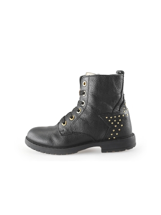 Ikke Schnürstiefel Schwarz 249496