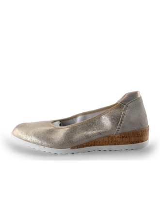 Feyn Keilschuhe Gold 249702