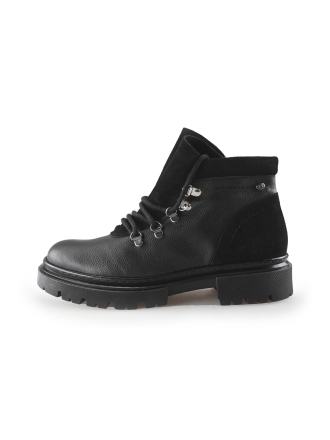 Tamaris Schnürstiefel Schwarz 249752