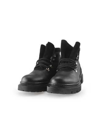 Tamaris Schnürstiefel Schwarz 249752