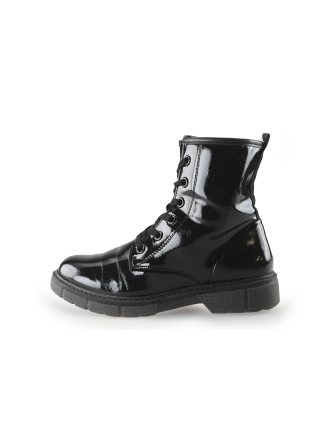 Friboo Schnürstiefel Schwarz 249825