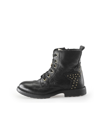 IK-KE Schnürstiefel Schwarz 249923