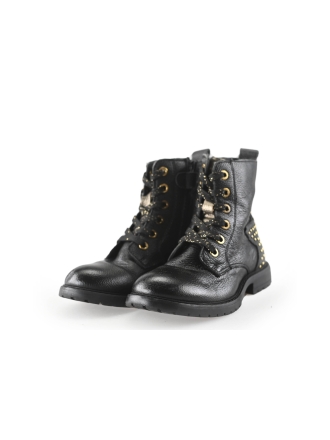 IK-KE Schnürstiefel Schwarz 249923