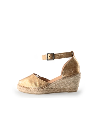 Manfield Keilschuhe Silber 250287