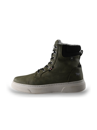 Mustang Hohe Sneaker Grün 250395