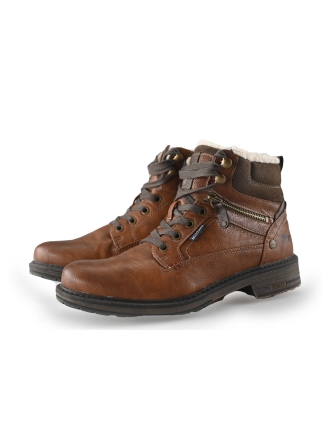 Mustang Schnürstiefel Braun 250809