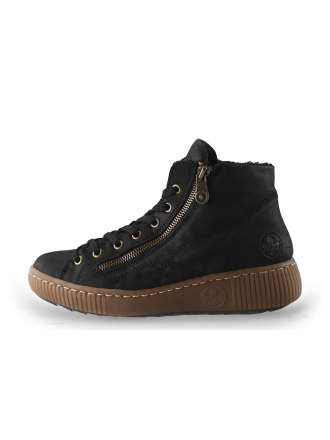 Rieker Hohe Sneaker Schwarz 250850