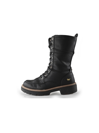 Mustang Schnürstiefel Schwarz 250963