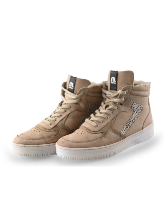 Maruti Hohe Sneaker Beige 258567