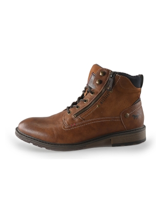 Mustang Schnürstiefel Braun 258585