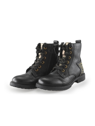 Ikke Schnürstiefel Schwarz 258662