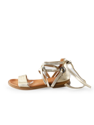 Manfield Sandalen Gold 258970