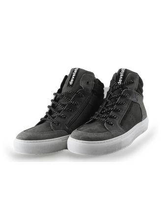 Develab Hohe Sneaker Grau 259025