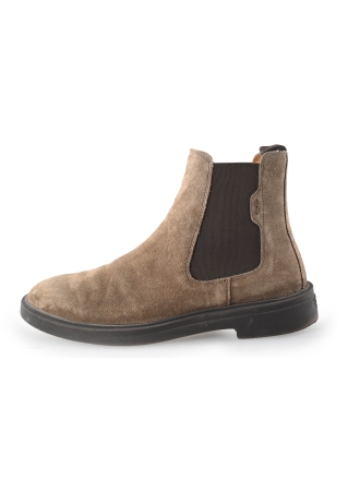 Manfield Chelsea boots Braun 259427