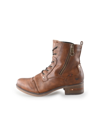 Mustang Schnürstiefel Cognac 259692