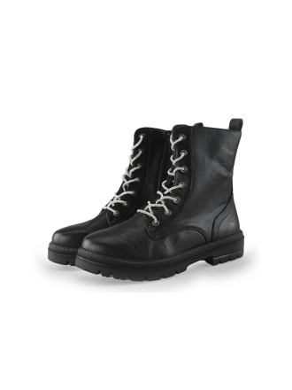 Mustang Schnürstiefel Schwarz 259982