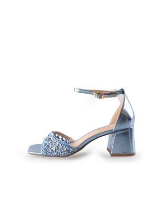 Signatur Sandalen Blau 250301