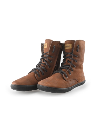 Barefoot More Schnürstiefel Braun 250328