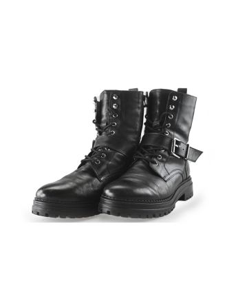 Omoda Schnürstiefel Schwarz 250401