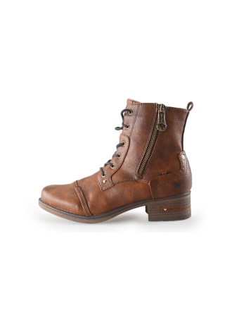 Mustang Schnürstiefel Cognac 250485