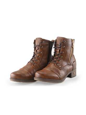 Mustang Schnürstiefel Cognac 250485