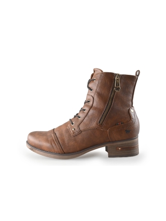 Mustang Schnürstiefel Cognac 250486