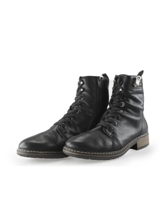Rieker Schnürstiefel Schwarz 250495