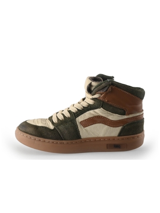 Ikke Schnürstiefel Grün 250557