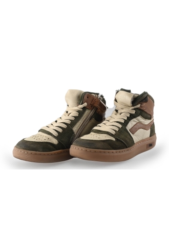 Ikke Schnürstiefel Grün 250557