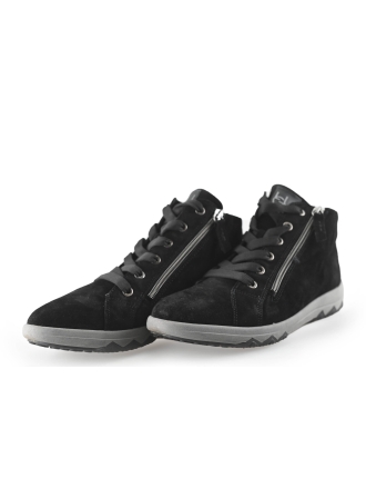 Waldlaufer Hohe Sneaker Schwarz 250582