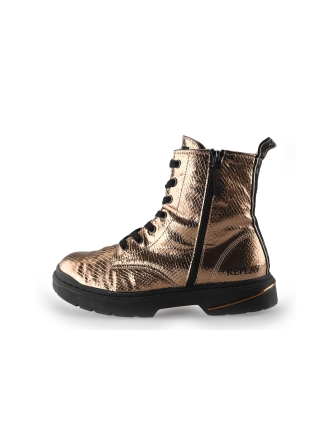 Replay Schnürstiefel Gold 250696
