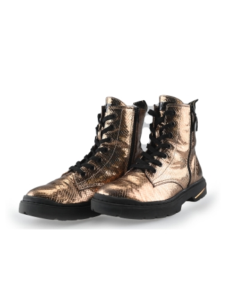 Replay Schnürstiefel Gold 250696