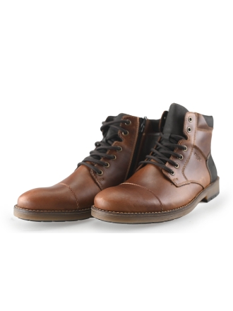 Rieker Schnürstiefel Cognac 258076