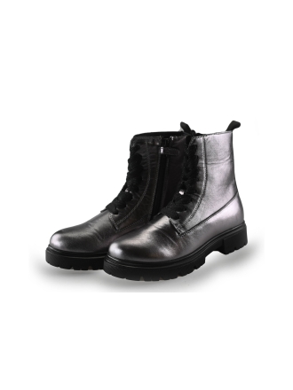 Muyters Schnürstiefel Silber 258113