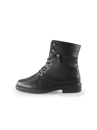 Feyn Schnürstiefel Schwarz 258304