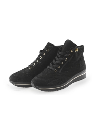 Feyn Schnürstiefel Schwarz 258654