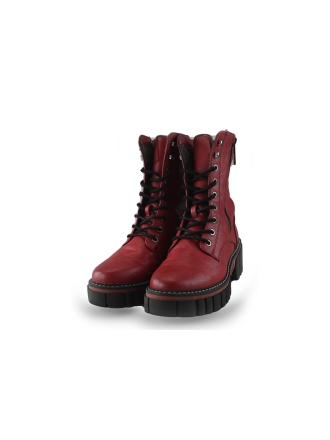 Mustang Schnürstiefel Rot 259411