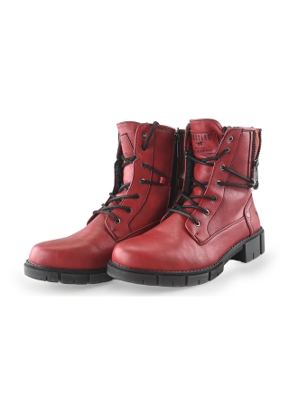 Mustang Schnürstiefel Schwarz 259492