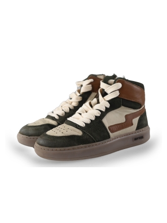 Muyters Hohe Sneaker Grün 259524