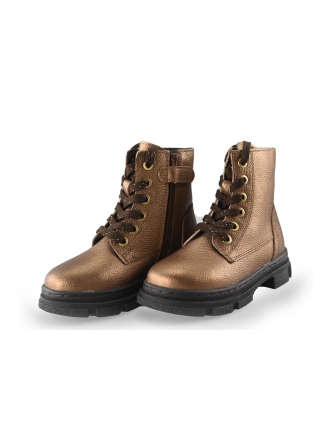 Keq Schnürstiefel Bronze 259657