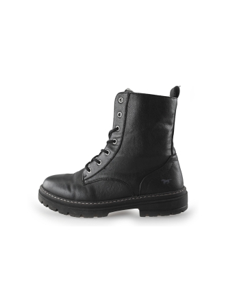Mustang Schnürstiefel Schwarz 259726