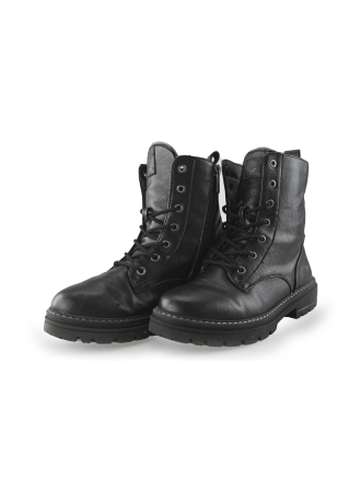 Mustang Schnürstiefel Schwarz 259726
