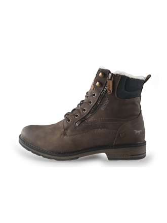 Mustang Schnürstiefel Braun 259744